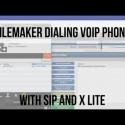 FileMaker Dialing VOIP Phone with SIP & X Lite