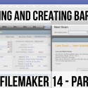 Scanning and Creating Barcodes in FileMaker 14 – Part 1| FileMaker 14 Videos