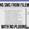 Sending SMS Messages from FileMaker Pro no Plugins | FileMaker Videos