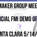 FileMaker 14 Santa Clara User Group Meeting – May 14, 2015