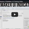FileMaker UI Indicators | FileMaker 14 Training Video