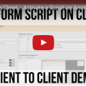 Having One Client… Activate a Script on Another Client – PSOC | FileMaker 15 Video Instruction