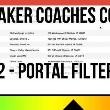 FileMaker Coaches Corner - Tip 2 - Portal Filtering - Portal Sorts