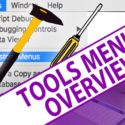 Tools Menu in FileMaker