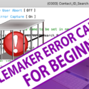 FileMaker Error Capture for Beginners