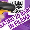 FileMaker Creating and Reading 2D Barcodes