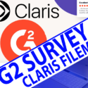 G2 Survey on Claris FileMaker