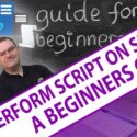 Perform Script on Server for Beginners in Claris FileMaker