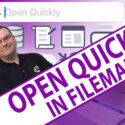 Open Quickly in Claris FileMaker