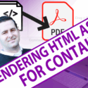 Rendering HTML as PDFs and putting in a FileMaker Container with Jonathan Ray
