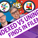 Indexed vs Unindexed Finds in FileMaker