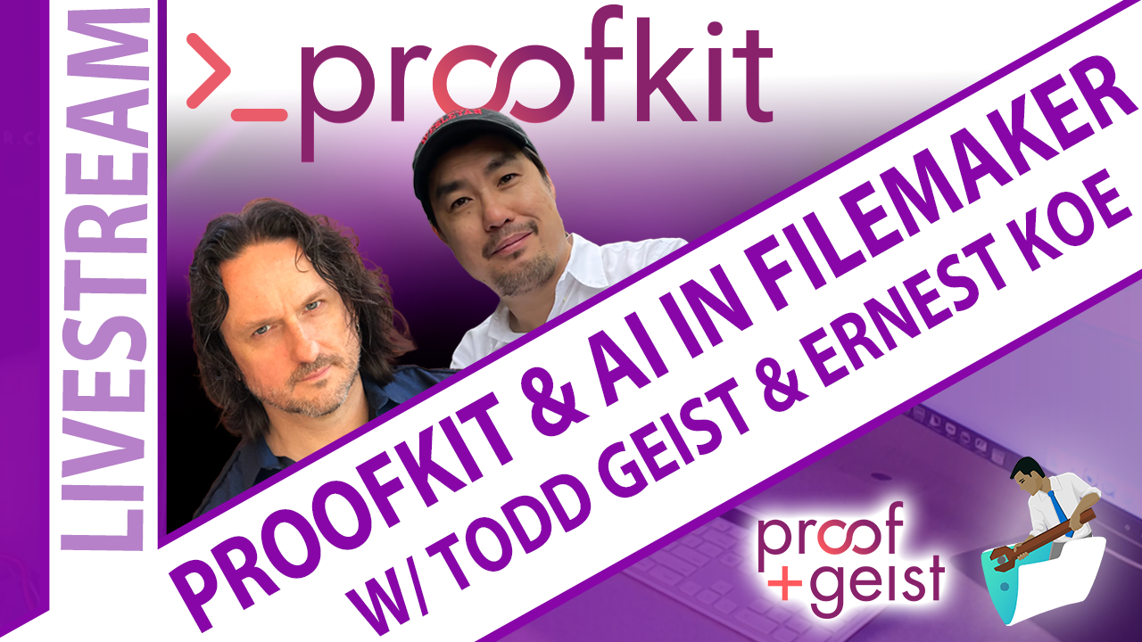 ProofKit & AI in FileMaker 